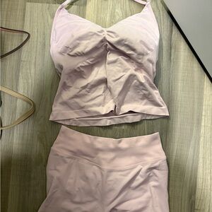 Women's Pink workout Set voyjoy size M